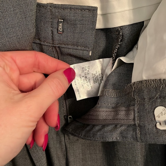 Chaps boys gray suit - size 8. - Picture 5 of 8